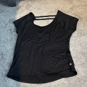 Champion Women's Black Short Sleeve Tee